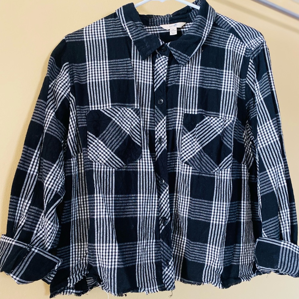 Women’s 16W - 18W cropped flannel